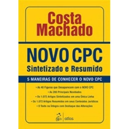 NOVO CPC SINTETIZADO E RESUMIDO: 5 MANEIRAS DE CONHECER O NOVO CPC