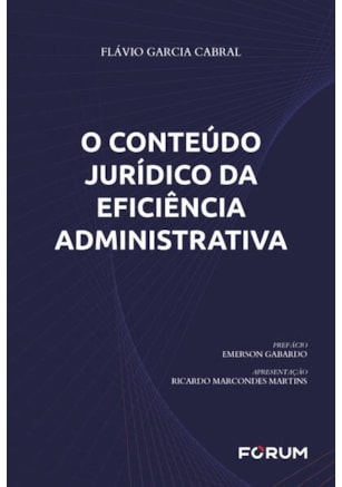 O CONTEÚDO JURÍDICO DA EFICIÊNCIA ADMINISTRATIVA