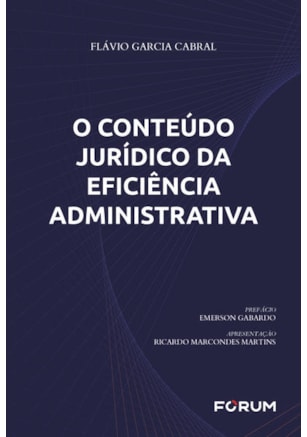 O CONTEÚDO JURÍDICO DA EFICIÊNCIA ADMINISTRATIVA