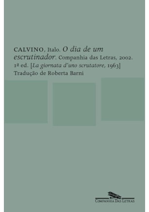 O DIA DE UM ESCRUTINADOR