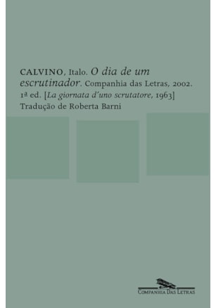 O DIA DE UM ESCRUTINADOR