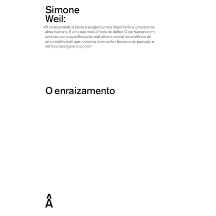 O ENRAIZAMENTO