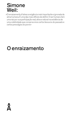 O ENRAIZAMENTO