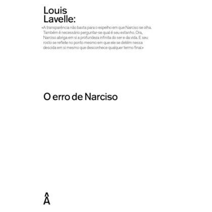 O erro de narciso
