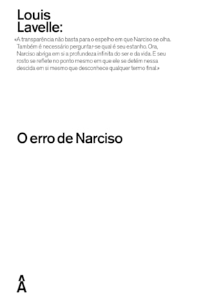 O erro de narciso