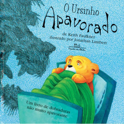 O ursinho apavorado