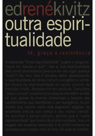 OUTRA ESPIRITUALIDADE