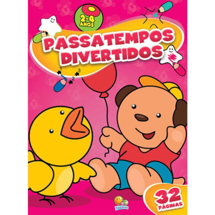 PASSATEMPOS DIVERTIDOS - 2 A 4 ANOS