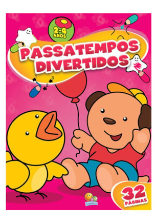 PASSATEMPOS DIVERTIDOS - 2 A 4 ANOS