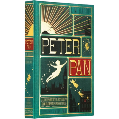 PETER PAN – EDIÇÃO DE LUXO ILUSTRADA E COM ELEMENTOS INTERATIVOS DO ESTÚDIO MINALIMA