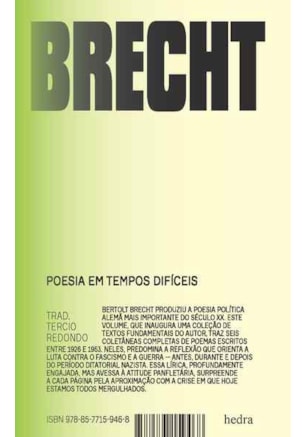 POESIA EM TEMPOS DIFÍCEIS