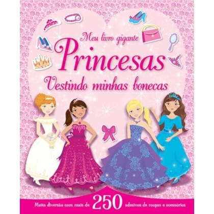 Princesas : Vestindo minhas bonecas