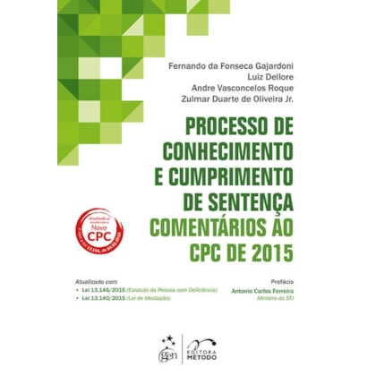 PROCESSO DE CONHECIMENTO E CUMPRIMENTO DE SENTENÇA-COMENTÁRIOS AO CPC DE 2015-VOL. 2