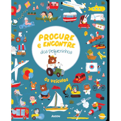 Procure e encontre dos pequeninos: Os veículos