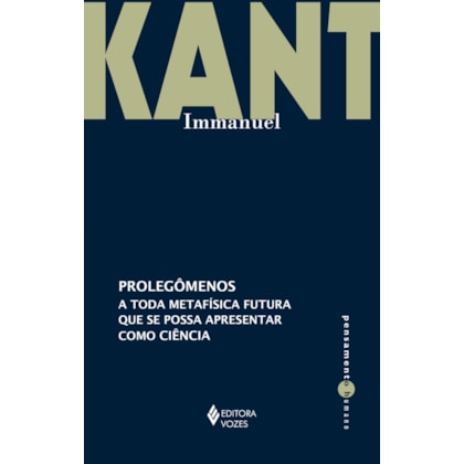 Prolegômenos a toda metafísica futura que se possa apresentar como ciência