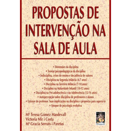 Propostas de intervenção na sala