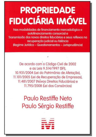 PROPRIEDADE FIDUCIÁRIA IMÓVEL - 1 ED./2017