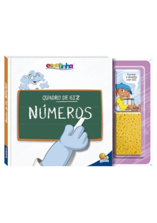 QUADRO DE GIZ! NÚMEROS (ESCOLINHA TODOLIVRO)