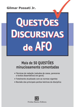 QUESTÕES DISCURSIVAS DE AFO