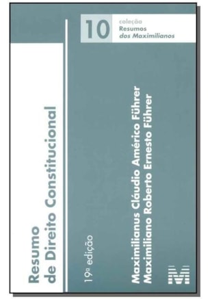 RESUMO (10) DIREITO CONSTITUCIONAL - 19 ED./2015