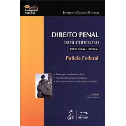 SÉRIE CONCURSOS PÚBLICOS - DIREITO PENAL PARA CONCURSO - POLÍCIA FEDERAL