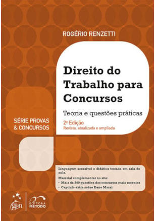 SÉRIE PROVAS & CONCURSOS - DIREITO DO TRABALHO PARA CONCURSOS