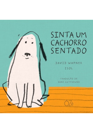 Sinta um cachorro sentado