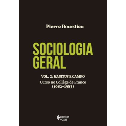 SOCIOLOGIA GERAL VOL. 2