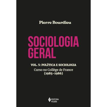 Sociologia geral vol. 5