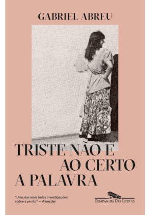 TRISTE NÃO É AO CERTO A PALAVRA