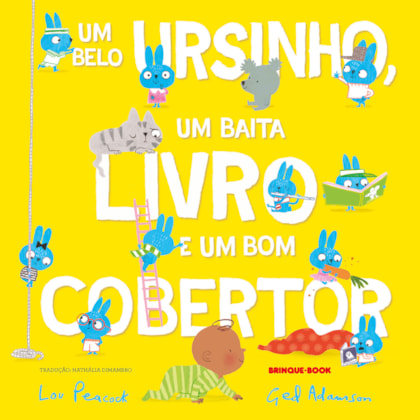 UM BELO URSINHO, UM BAITA LIVRO E UM BOM COBERTOR