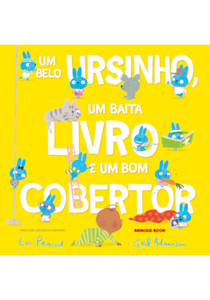 UM BELO URSINHO, UM BAITA LIVRO E UM BOM COBERTOR