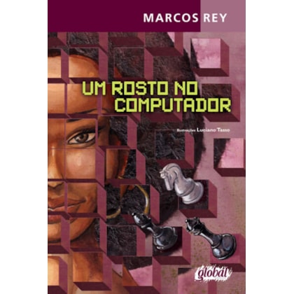 Um rosto no computador