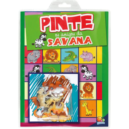 VAMOS PINTAR! PINTE OS AMIGOS DA SAVANA