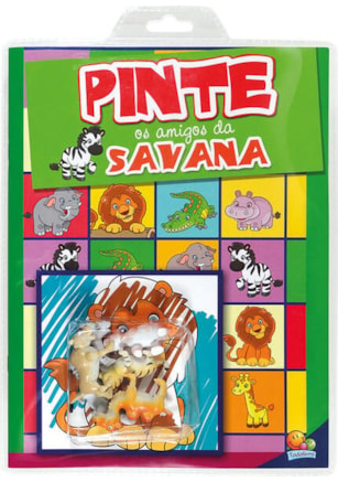 VAMOS PINTAR! PINTE OS AMIGOS DA SAVANA