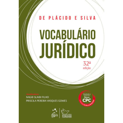 VOCABULÁRIO JURÍDICO
